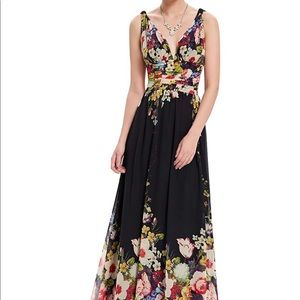 Floral Formal Dress